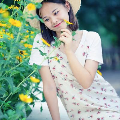 少女模特