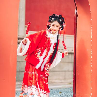 汉服模特