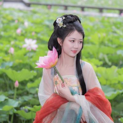 汉服模特