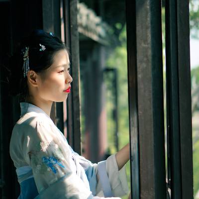 汉服模特