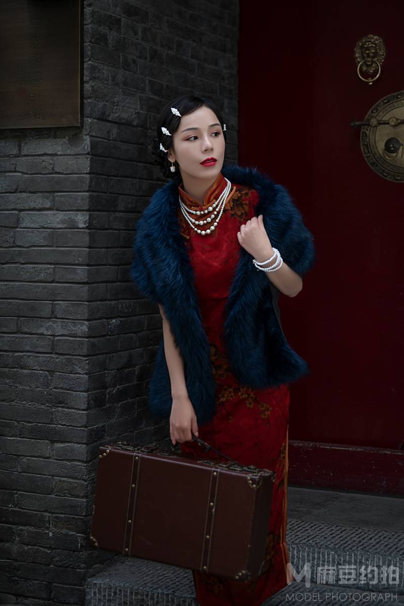 旗袍模特