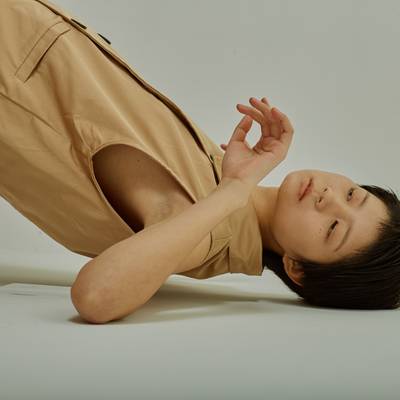 黑白模特