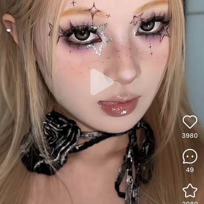 妆容模特