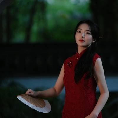 旗袍模特