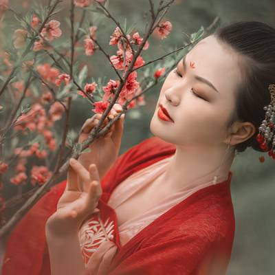 汉服模特