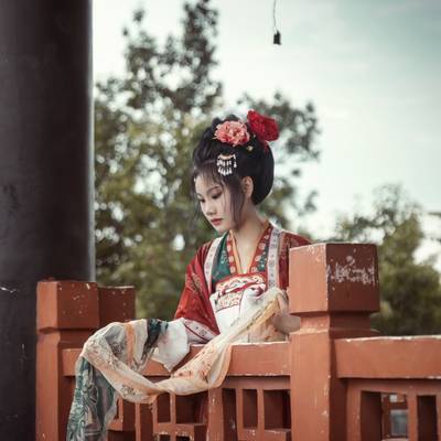 汉服模特