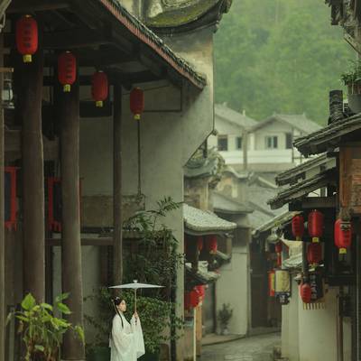 汉服模特