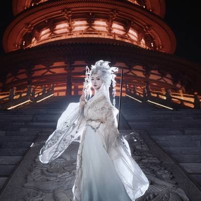 汉服模特
