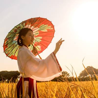 汉服模特