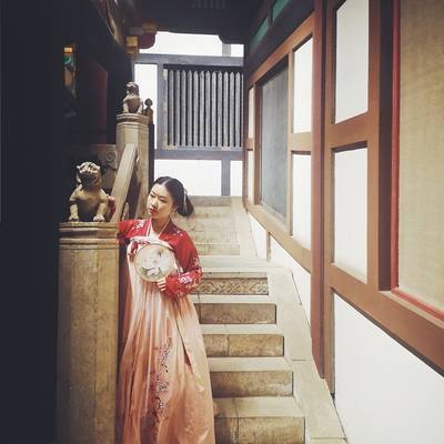 汉服模特