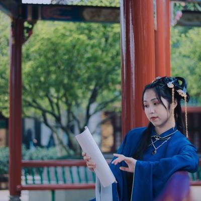 汉服模特