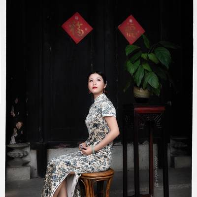 汉服模特