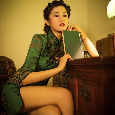 旗袍模特
