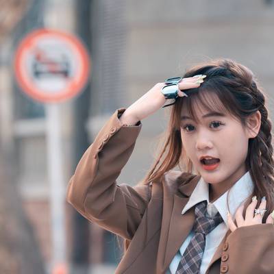 校园模特