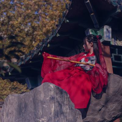 汉服模特