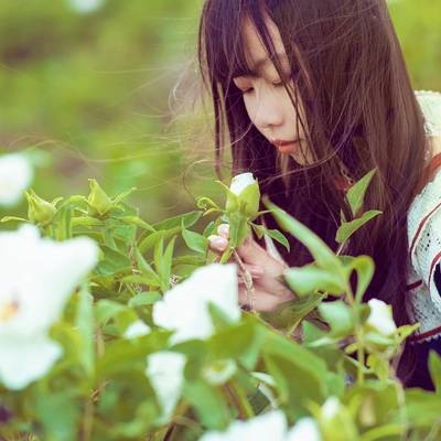 森系模特