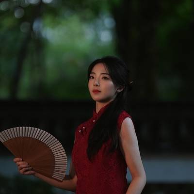 旗袍模特