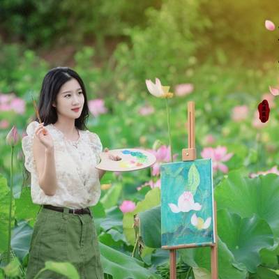 汉服模特
