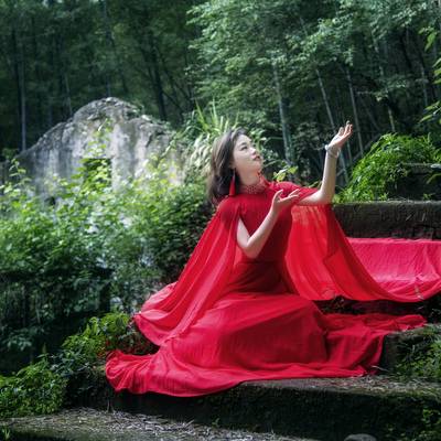 汉服模特