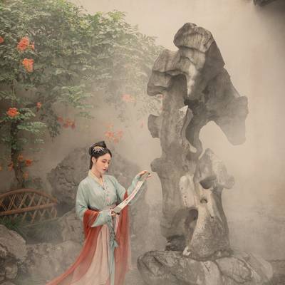 汉服模特