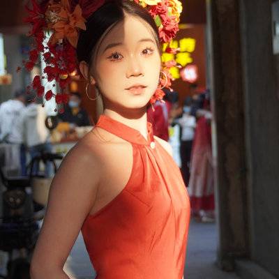 旗袍模特