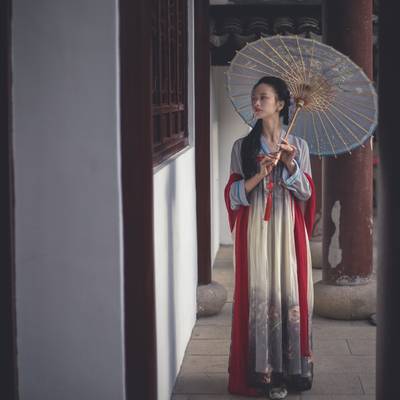 汉服模特