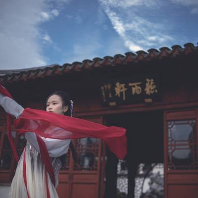 汉服模特