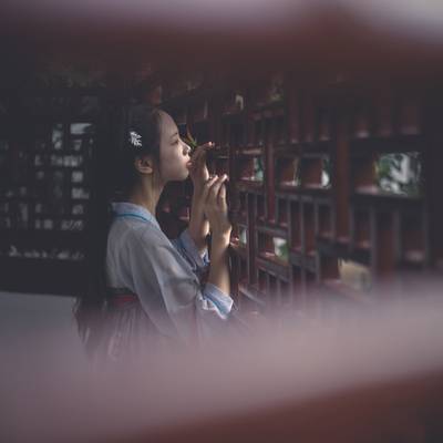 汉服模特