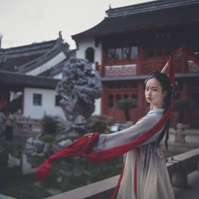 汉服模特