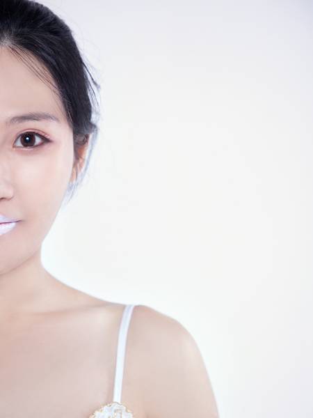 黑白模特